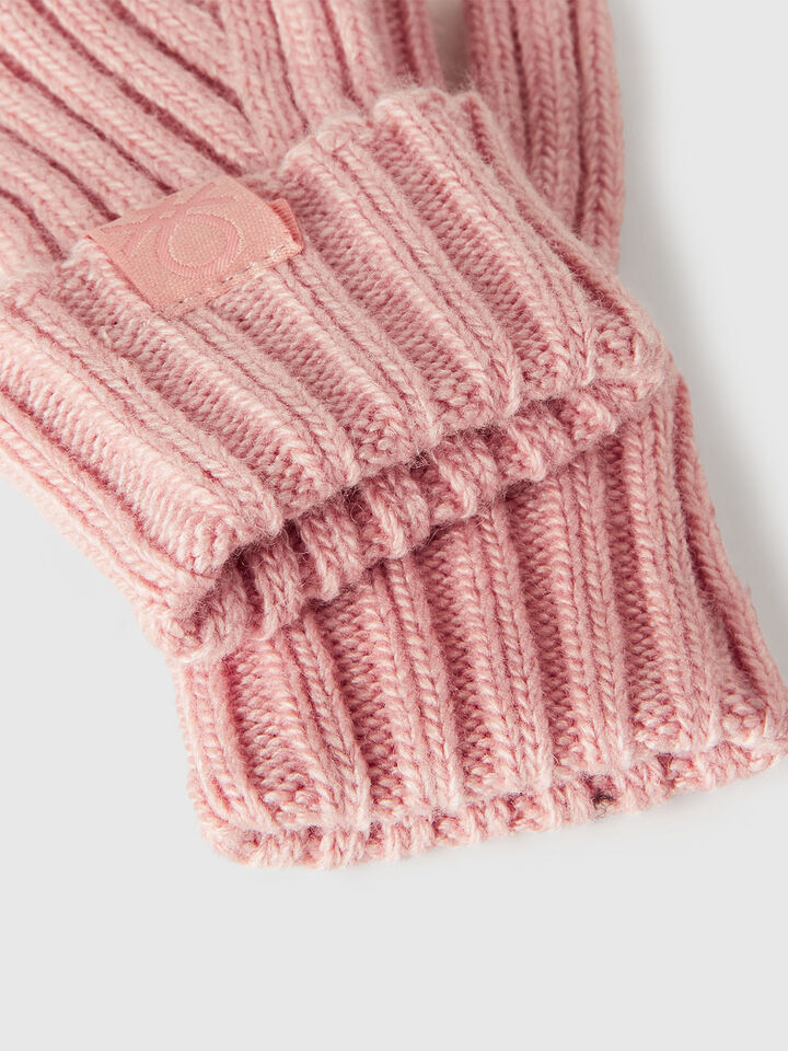 KNITTED GLOVES Junior Boy image number 3